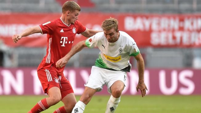 Gelandang muda Bayern Munich, Michael Cuisance. (Christof Stache/AFP).