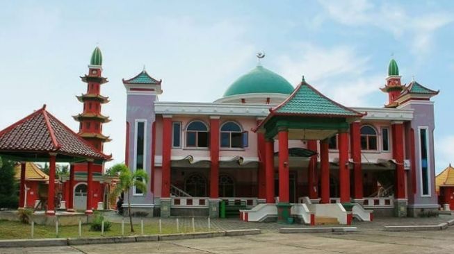 Mirip di Palembang, Masjid Laksamana Cheng Ho Juga Dibangun di Bangka Belitung