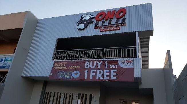 Ono Steak Bekasi. (Suara.com/Lutfhi)