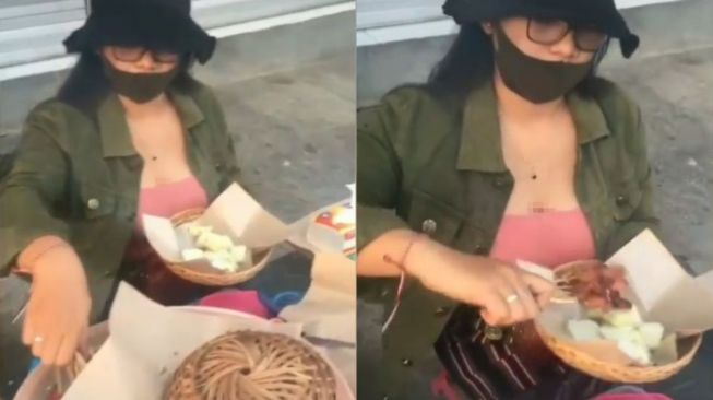 Viral Penjual Sate di Bali Ini Bikin Netizen Kepincut, Siapakah Dia?