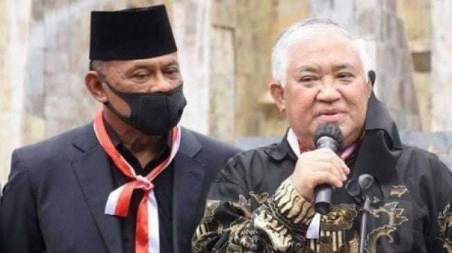 Din Syamsudin Ceramahi Kepala Kantor Staf Presiden Moeldoko