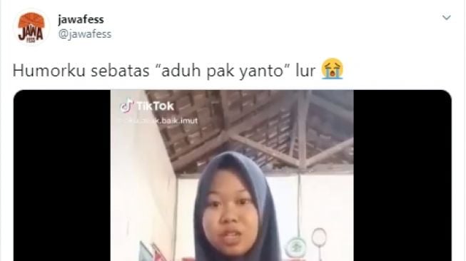 Gagal Bikin Tugas Gara-Gara Pak Yanto, Reaksi Gadis Ini Bikin Ngakak