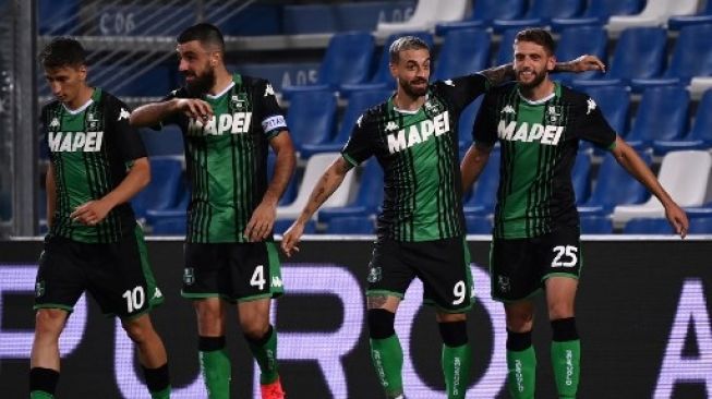 Hasil Liga Italia: Diimbangi Udinese, Sassuolo Gagal Gusur AC Milan