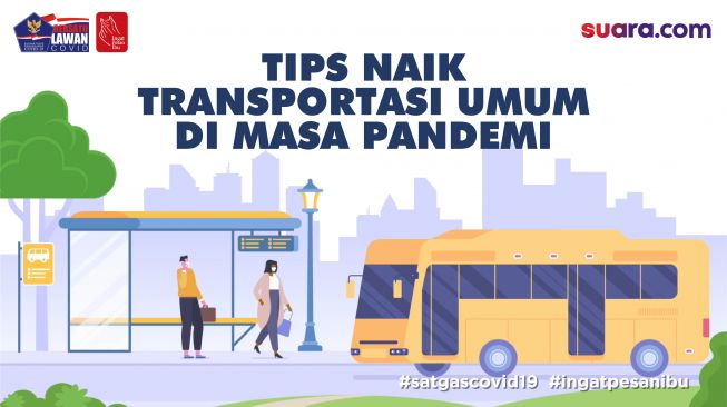 Videografis: Tips Naik Transportasi Publik di Masa Pandemi