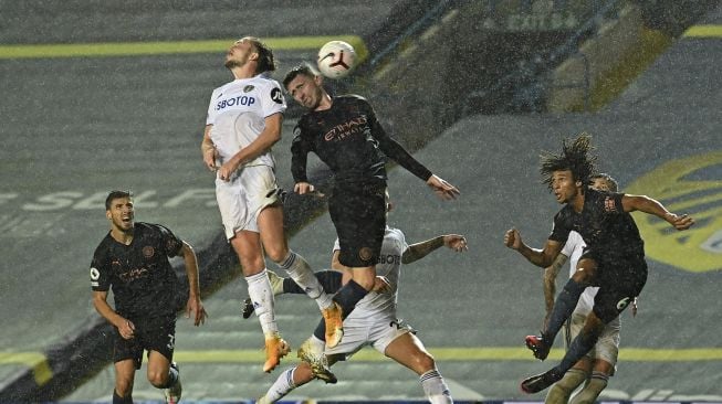 Leeds United Tahan Imbang Manchester City di Elland Road