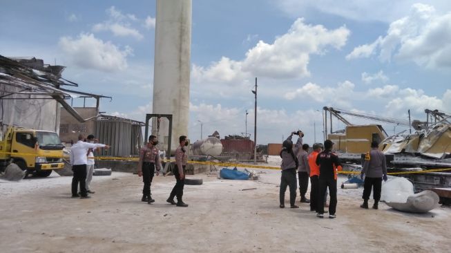 Ledakan Nitrogen di Pontianak, Rumah dan Gudang Hancur