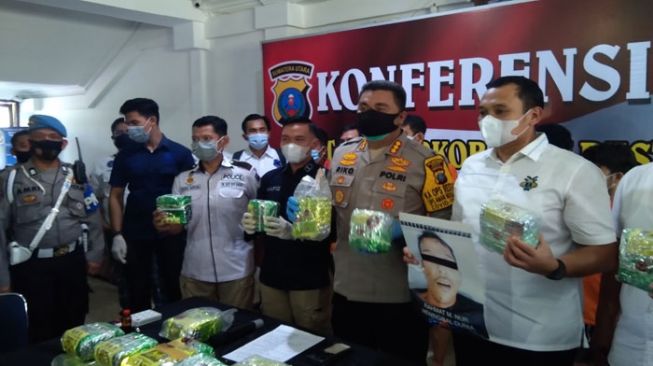 Tembak Mati Tersangka Narkoba di Medan, Polisi Sita 18 Kg Sabu