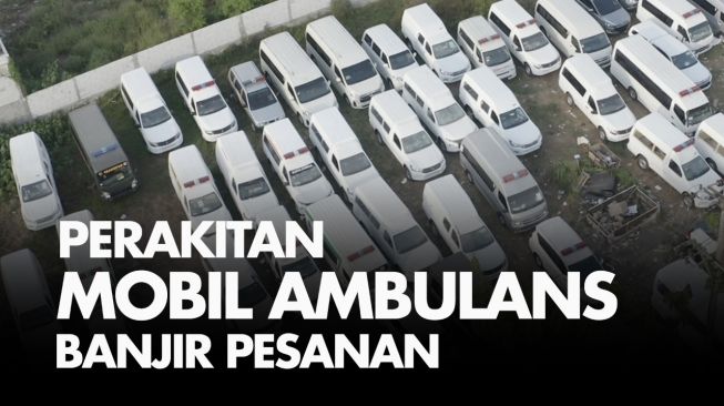 Perakitan Mobil Ambulans Banjir Pesanan di Tengah Pandemi