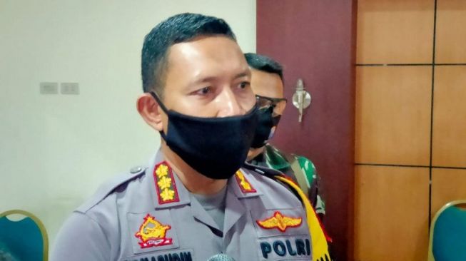 Kapolresta Pontianak, Kombes (Pol) Komarudin (Antara)