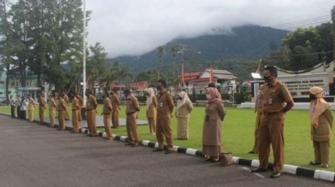 ASN di Pasaman Langgar Prokes Siap-siap Dilabrak Bupati