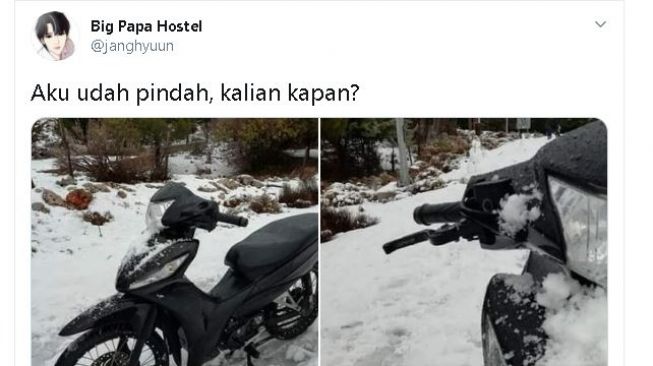 Tangkapan layar unggahan pindah kewarganegaraan. (Twitter/@janghyuun)