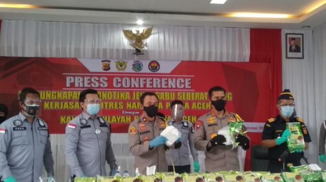 Penyelundupan Sabu di Aceh Timur Digagalkan, Satu Tersangka Ditembak Mati