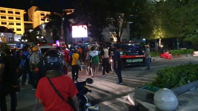 Korban Luka Usai Demo Berdatangan, Tim Medis Siaga di Depan Inna Malioboro