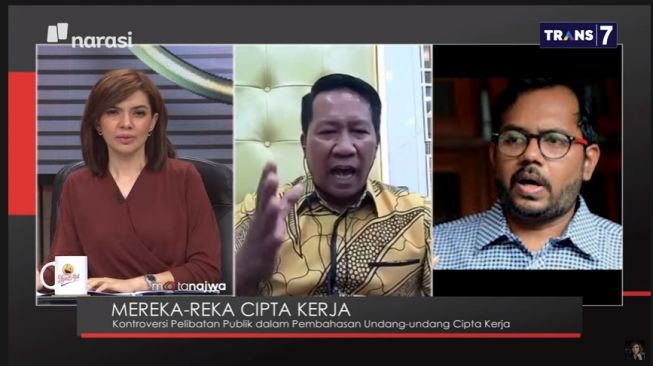 Haris Azhar - Ketua Baleg Debat, Najwa: Saya Tidak Akan Matikan Mik Kalian