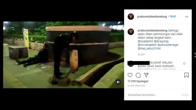 Unggah Video Anggota Batuk-Batuk, Akun IG Tim Prabu Diserbu Warganet