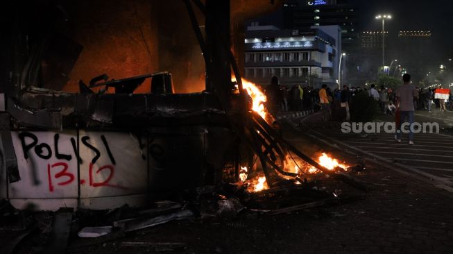 Polisi Buru Fasilitator Perusuh Demo Tolak UU Ciptaker, Siapa Orangnya?