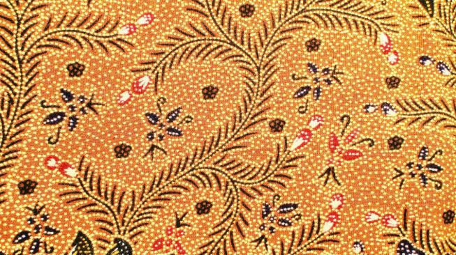 Motif batik Lung-lungan. (Dok : Kemenparekraf).