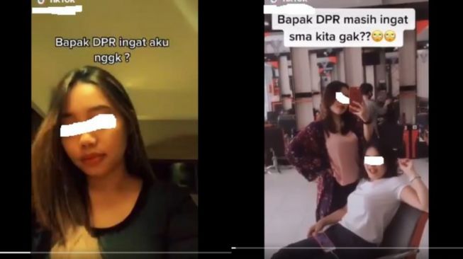 Tolak UU Ciptaker, Sejumlah Cewek Ancam DPR: Masih Ingat? Saya Lapor Istri