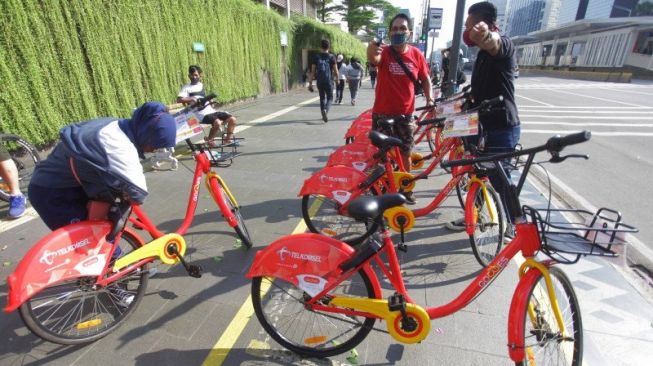 Batal Ditambah Gegara Terbengkalai, Bike Sharing di Jakarta Kini Diganti jadi Sewa Sepeda Listrik