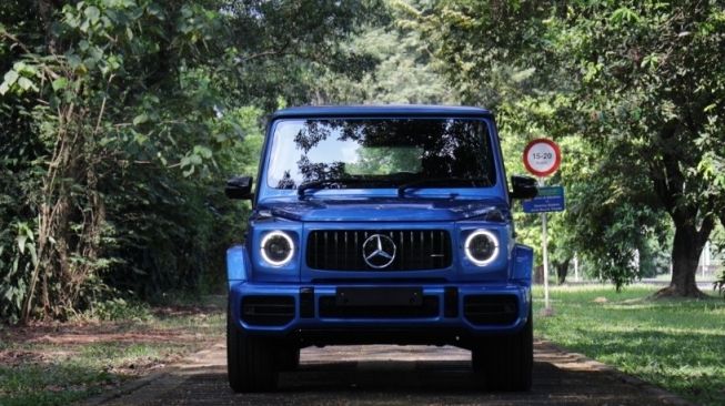 AMG G 63 Edition 50, tentunya sudah mendapatkan sentuhan after market karena labelnya "AMG" [Mercedes-Benz Indonesia].