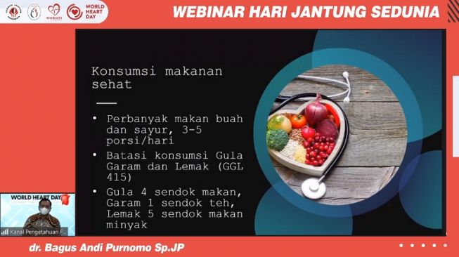 Cara menjaga kesehatan jantung (Youtube/INAHEALTH)