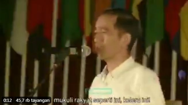 Viral Video Jokowi Kangen Minta di Demo, Warganet: Tipikal Cowok Gemini!