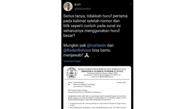 Surat Kemendikbud Larang Demo Dikoreksi Ahli Bahasa: Banyak Salahnya!