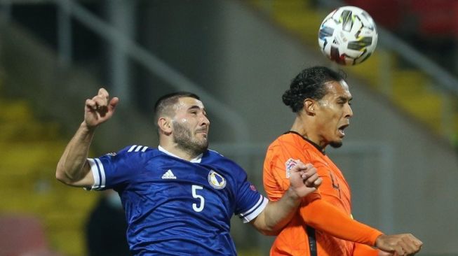 Hasil UEFA Nations League: Belanda Ditahan Imbang Bosnia 0-0