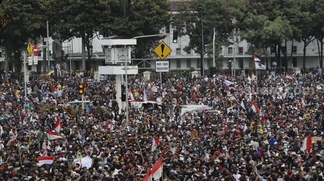 PA 212 dan Buruh Demo, Hindari Istana dan Kedubes Prancis