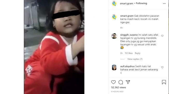 Tak Diizinkan Pacaran, Bocah Ini Marah hingga Melotot dan Memukul