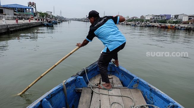 Juraimi, Ketua CAMAR Tambak Rejo, Kota Semarang. (Suara.com/Budi Arista Romadhoni)