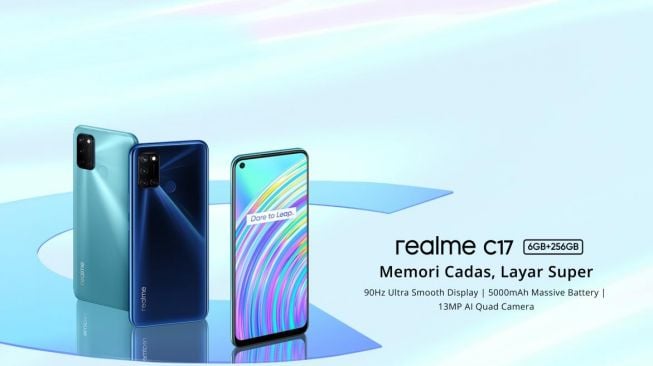 realme C17. (Dok : realme). 