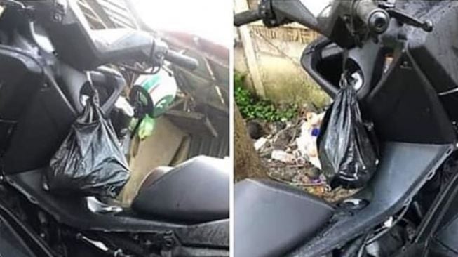 Ditinggal Memancing, Wujud Yamaha NMAX Ini Bikin Kaget Pemilik