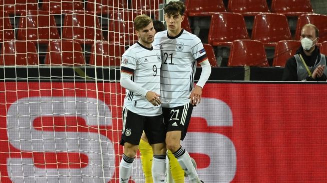 Hasil UEFA Nations League: Parade 6 Gol di Cologne, Jerman Diimbangi Swiss