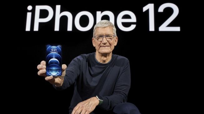 Toko Apple Digeruduk Warga China Incar iPhone 12