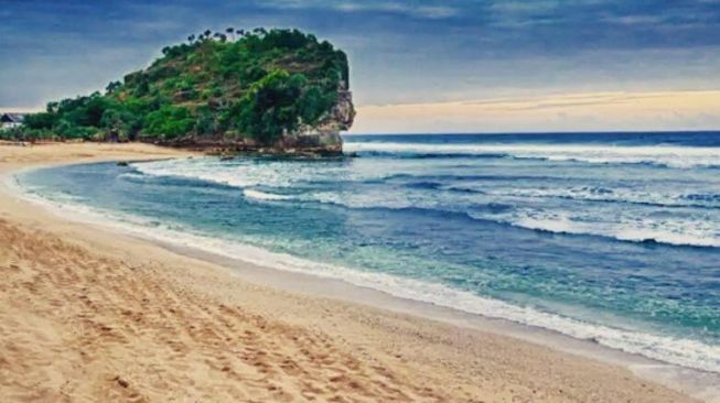 Pantai Indrayanti Jogja (Instagram/Indrayantibeach)