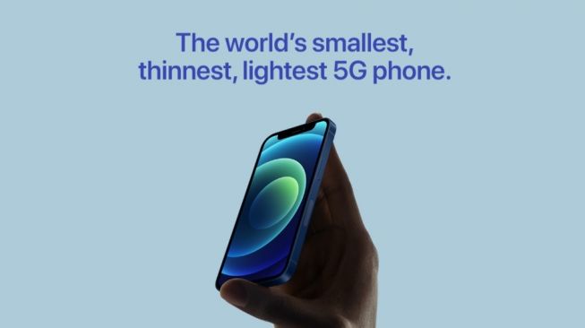 iPhone 12 Mini, Diklaim Ponsel 5G Terkecil dan Teringan di Dunia