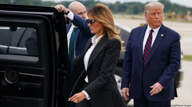 Presiden Donald Trump dan Melania [DW]