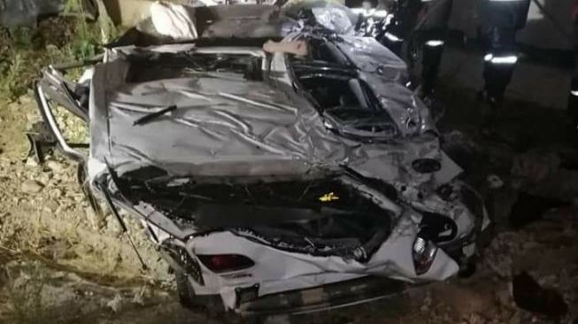 Kecelakaan di Kecepatan 256 Km/Jam, Penampakan Mobil ini Bikin Merinding