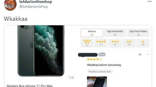 Beli Mystery Box Harga Rp1 Juta, Hadiah Konsumen Ini Bikin Warganet Nyesel