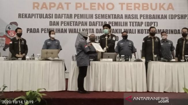 TOK! KPU Samarinda Tetapkan 576.981 Pemilih Masuk dalam DPT Pilkada 2020