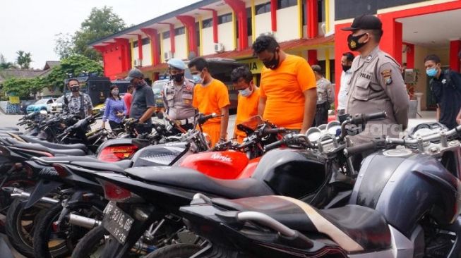 Curi 40 Sepeda Motor, Residivis Kembali Mendekam di Penjara