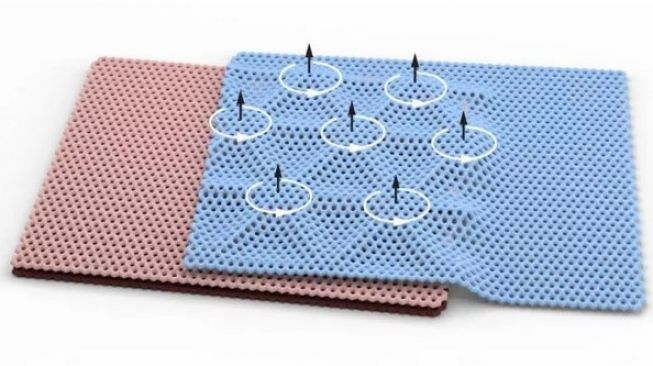 Lembaran graphene yang berpotensi menciptakan medan magnet [Columbia University via Live Science].