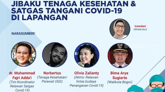 Link Webinar: Bima Arya, Olivia, dan Nakes Berbagi Kisah Melawan Covid-19