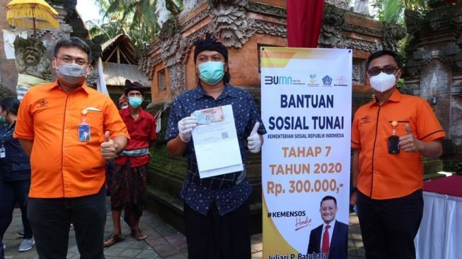 Penyaluran Bansos Tunai di Bali Sudah Capai 99,31 Persen