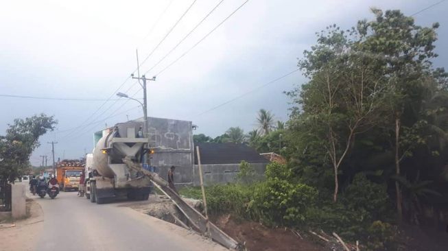 Ruas Jalan di Kaduagung Timur Lebak Segera Digarap, Habiskan Rp1,9 Milyar