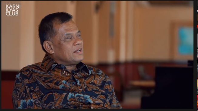 Gatot Nurmantyo spoke about the term 'kadrun' against him.  (YouTube / Karni Ilyas Club)