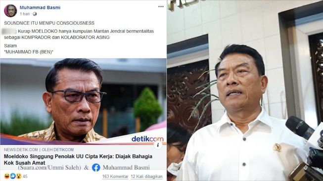 Polisi Ungkap Motif Pelaku Penghina Moeldoko di Facebook