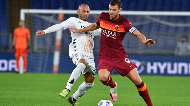 Hasil Liga Italia: AS Roma Libas Benevento 5-2