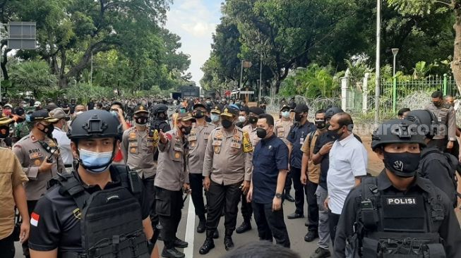 270 Orang Diamankan Polda Metro saat Demo Kemarin, Diduga Kelompok Anarko